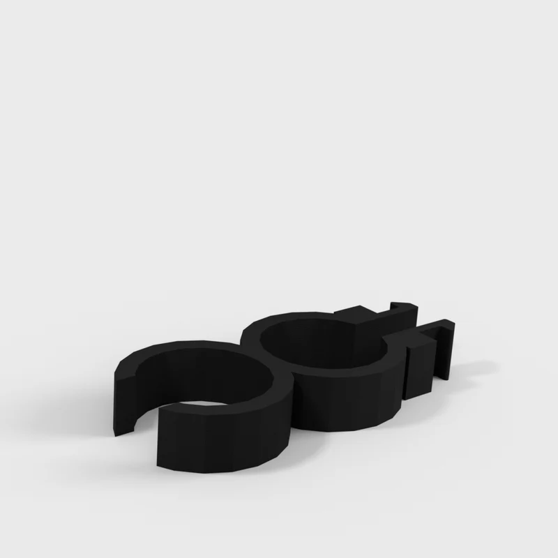Klip de câble 3/8' pour extrusion 2020