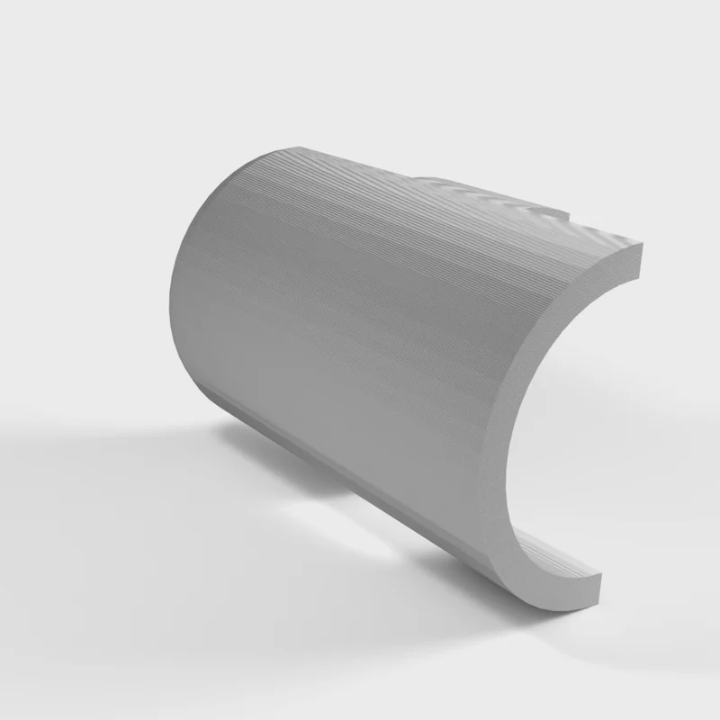 Étagère à fil avec clip de séparation pour tube de 1 pouce