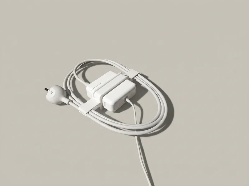Clip et pare-chocs pour cordon d'alimentation MacBook Pro
