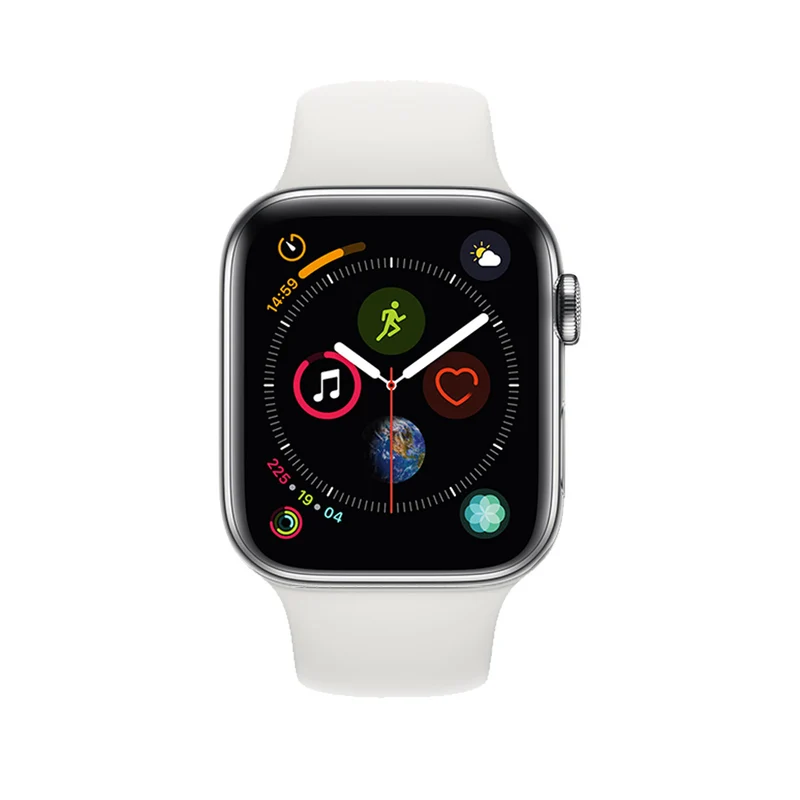 Apple Watch Series 4 Boîtier en acier inoxydable 40mm - Noir