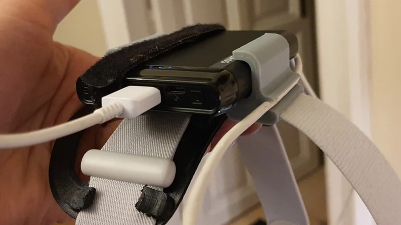 Support de batterie pour Oculus Quest 2 - Confort et temps de jeu améliorés