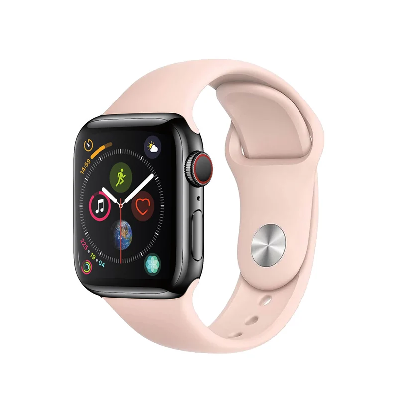 Apple Watch Series 4 Boîtier en acier inoxydable 44mm - Noir