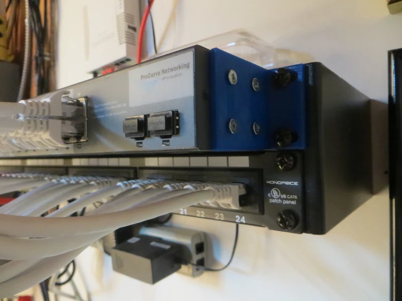 Montage d'interrupteur 1U pour HP 1400 24g ProCurve Switch