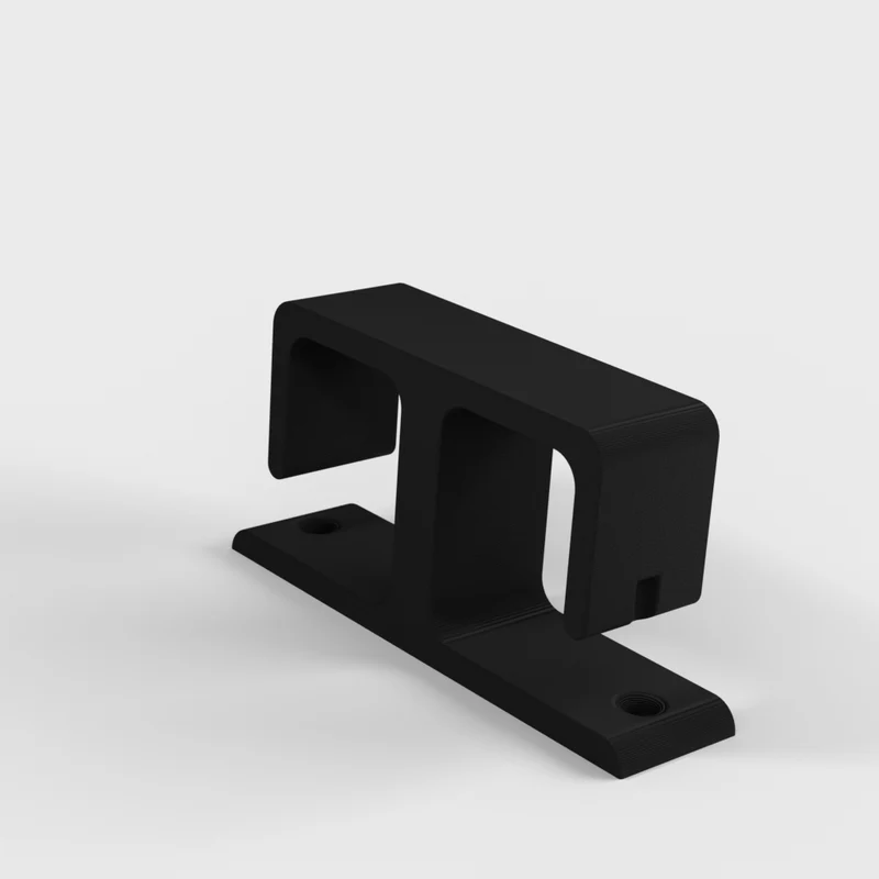 Support de câble robuste pour le dessous du bureau