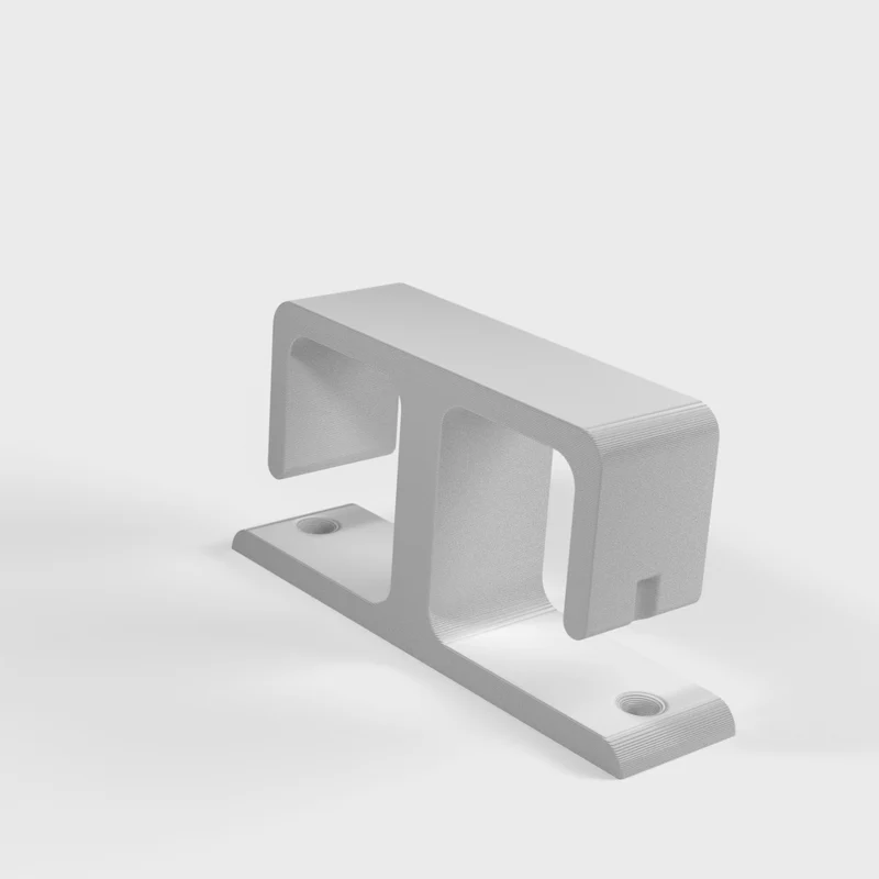 Support de câble robuste pour le dessous du bureau