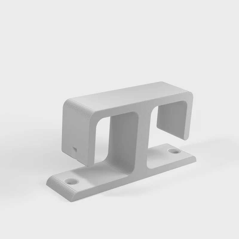 Support de câble robuste pour le dessous du bureau