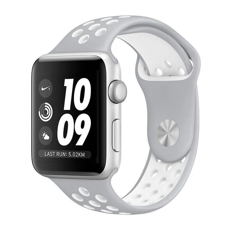 Apple Watch Series 4 Nike+ 44mm - Argent