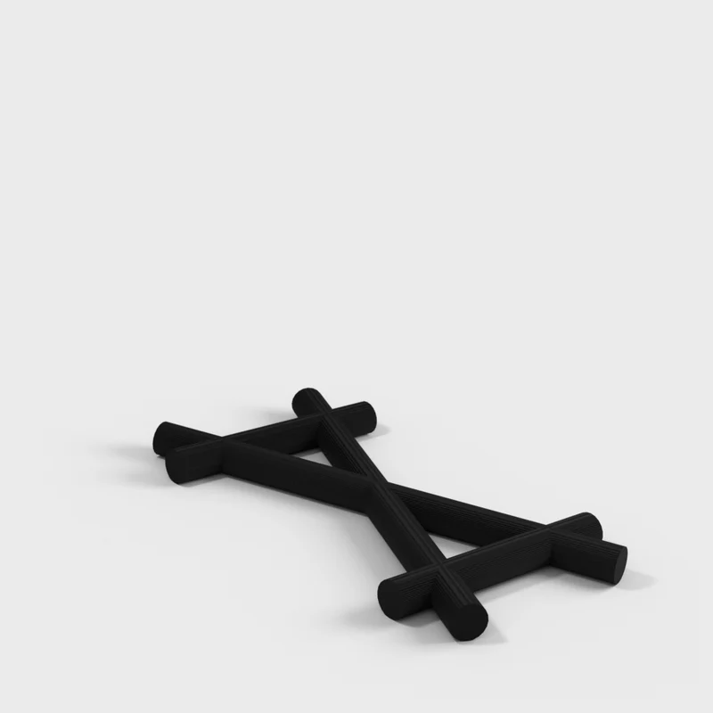Support de câble abstrait