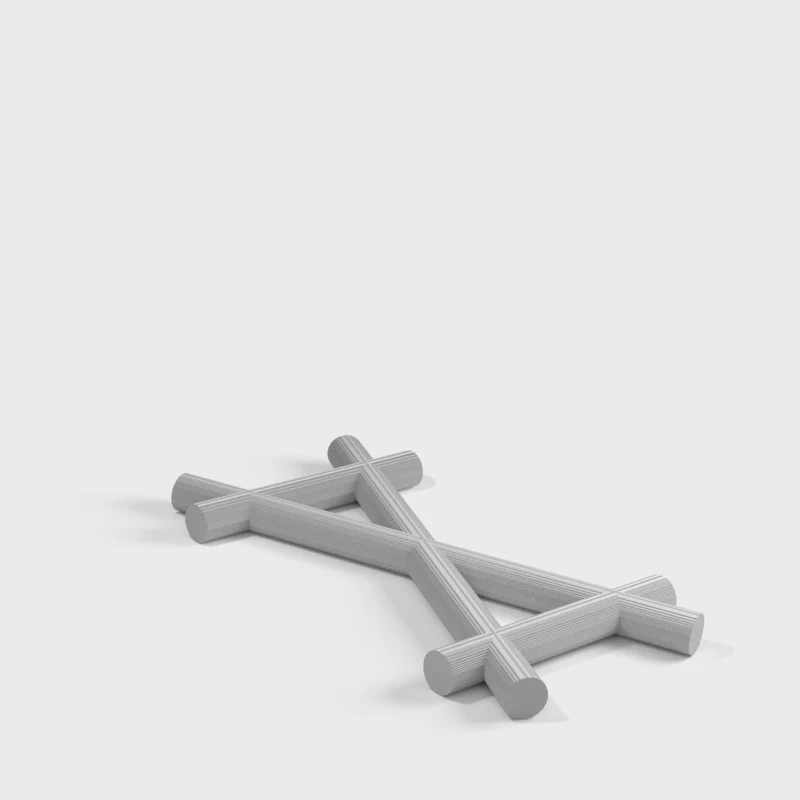Support de câble abstrait