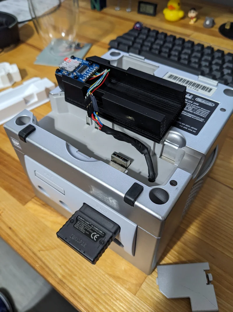 Montage de carte SD Gamecube SD2SP2
