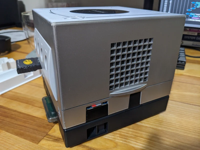Montage de carte SD Gamecube SD2SP2