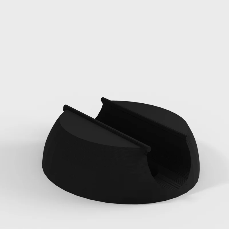 Support de câble mural pour câble de charge de voiture électrique (système de clic de 19 mm)