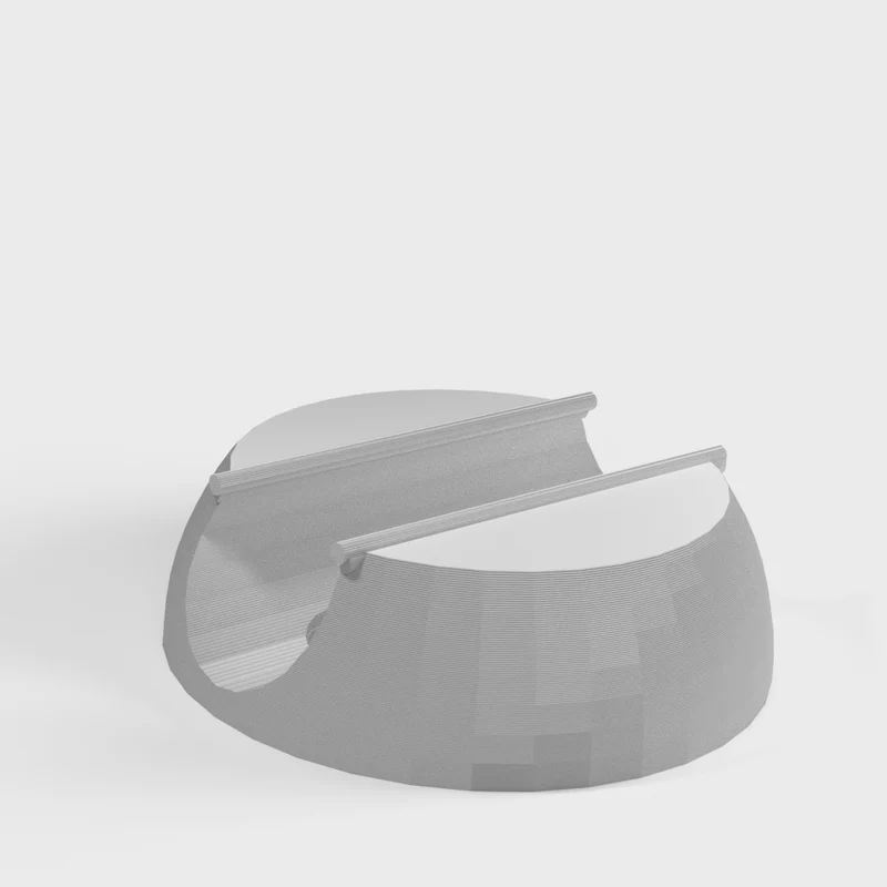 Support de câble mural pour câble de charge de voiture électrique (système de clic de 19 mm)
