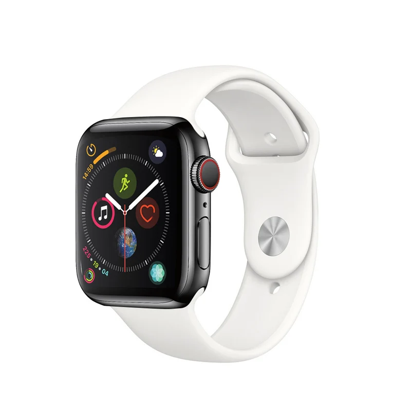Apple Watch Series 4 Boîtier en acier inoxydable 40mm - Noir