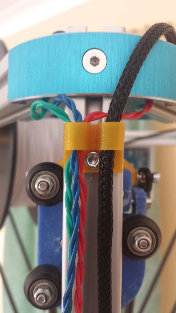 Support de câble Kossel pour extrusion 2020
