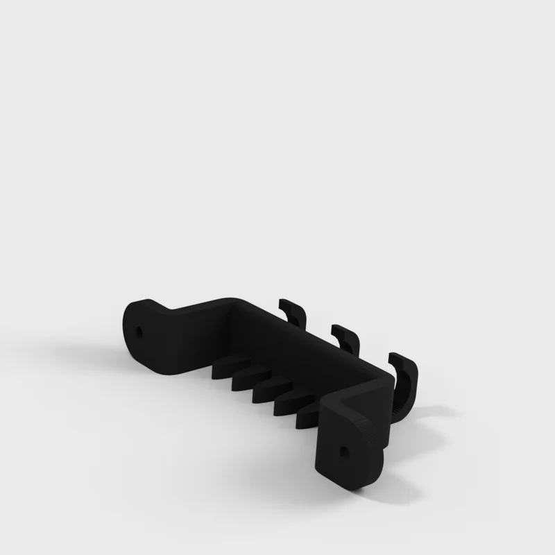 Support de câble et suspension sous le bureau