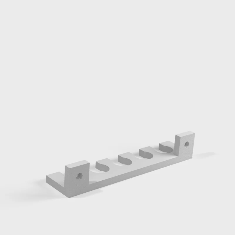 Porte-câble personnalisable pour bureau