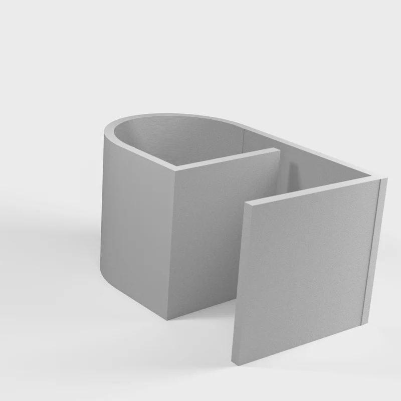 Sandeep's Desk Hugger - Organisateur de câbles efficace pour le bureau