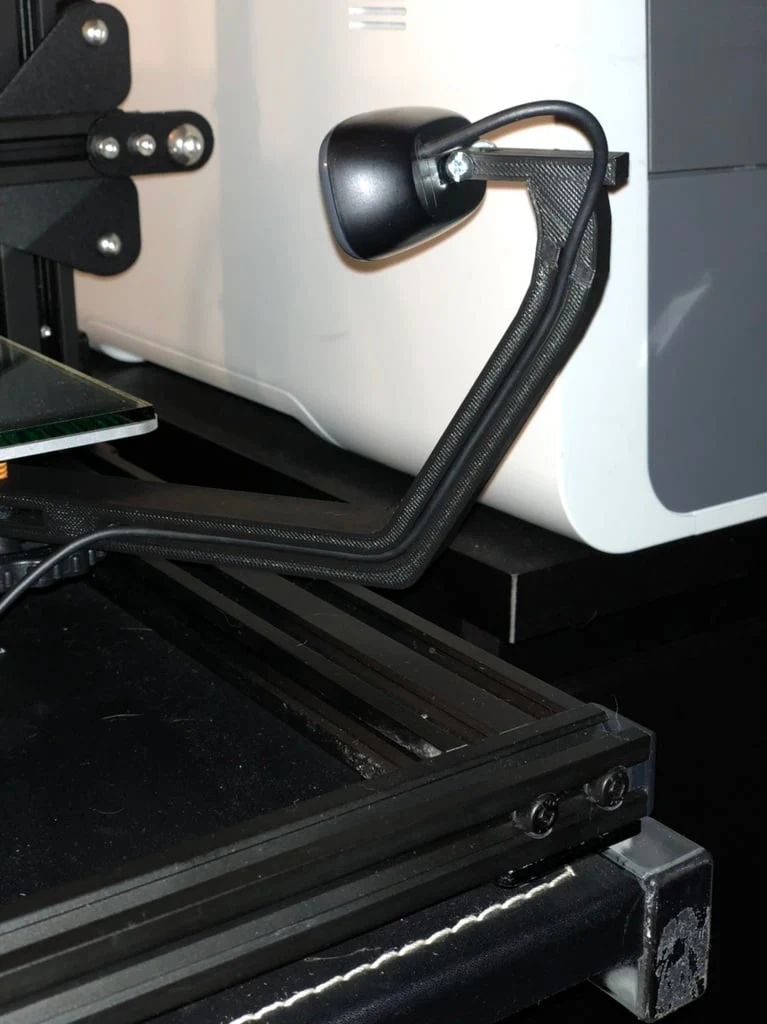 Support de webcam CR-10 pour Logitech C270 avec bras allongé