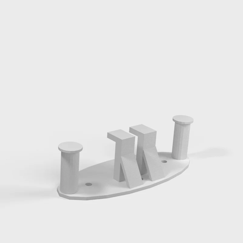 Support mural pour casque VR avec rangement pour câbles