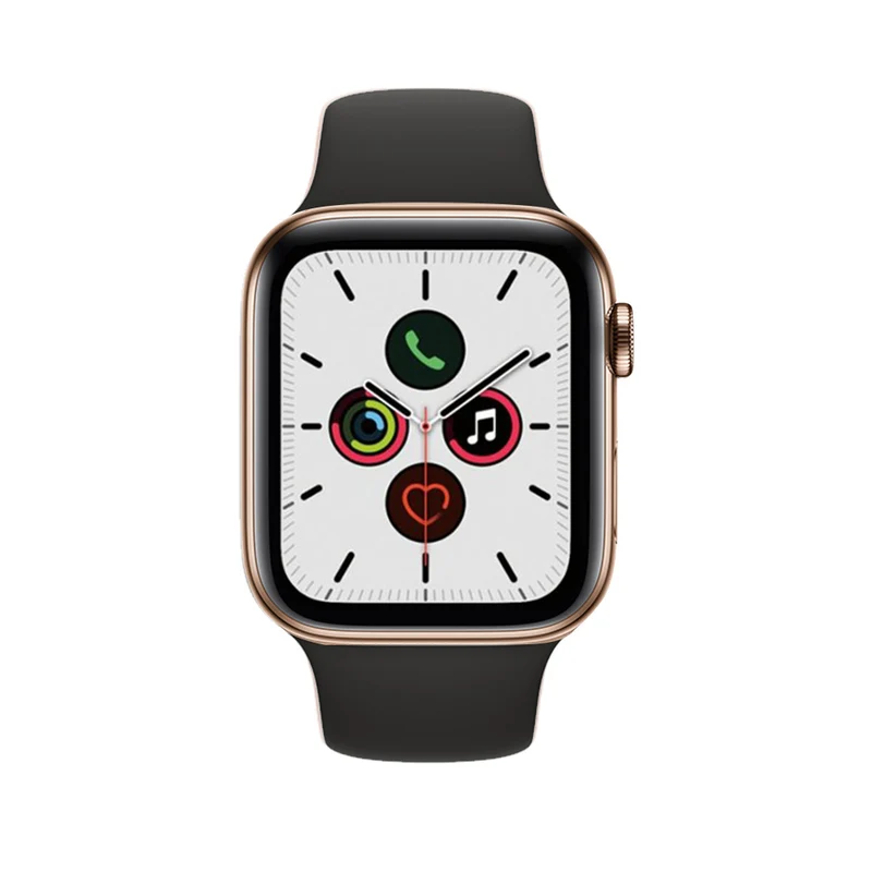 Apple Watch Series 5 Boîtier en acier inoxydable 40mm - Or