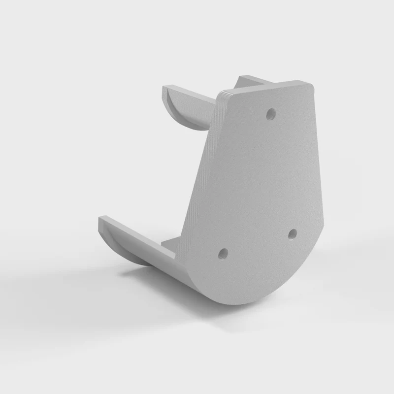 Support de casque avec rangement de câbles intégré
