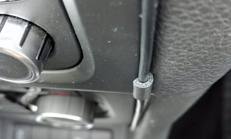 Support de câble discret pour tableau de bord de voiture (10 pcs)