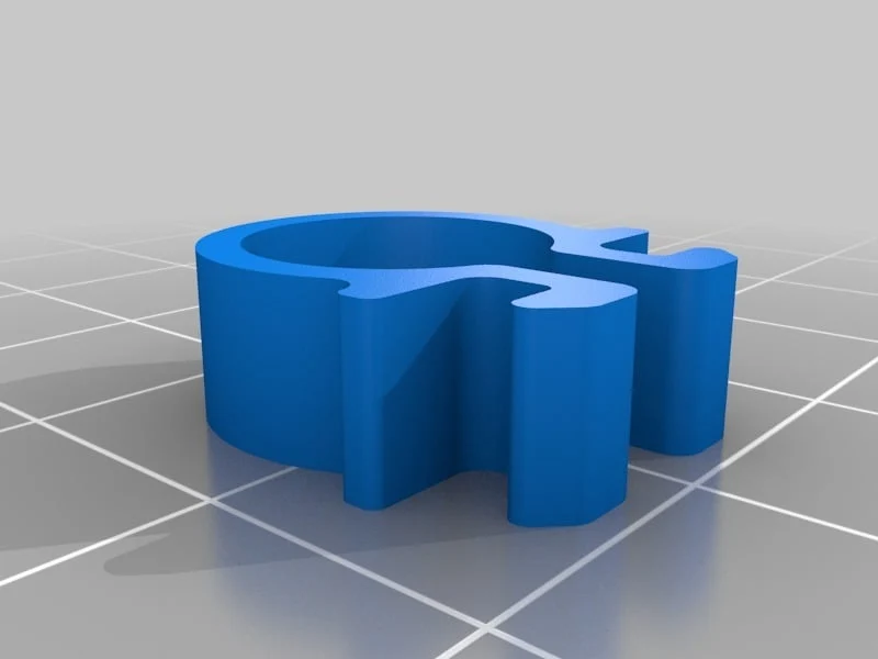 Clips de câble de 10 mm ID pour profilé en aluminium extrudé