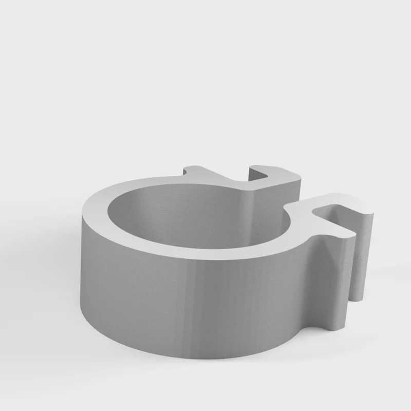 Clips de câble de 10 mm ID pour profilé en aluminium extrudé