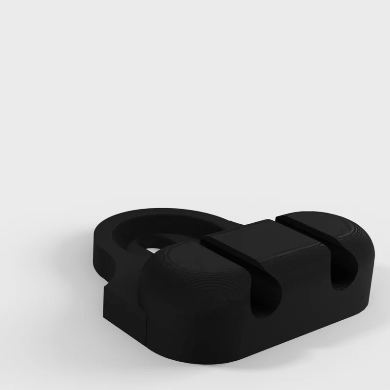Support de câble efficace pour panneau perforé IKEA Skadis