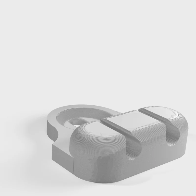 Support de câble efficace pour panneau perforé IKEA Skadis
