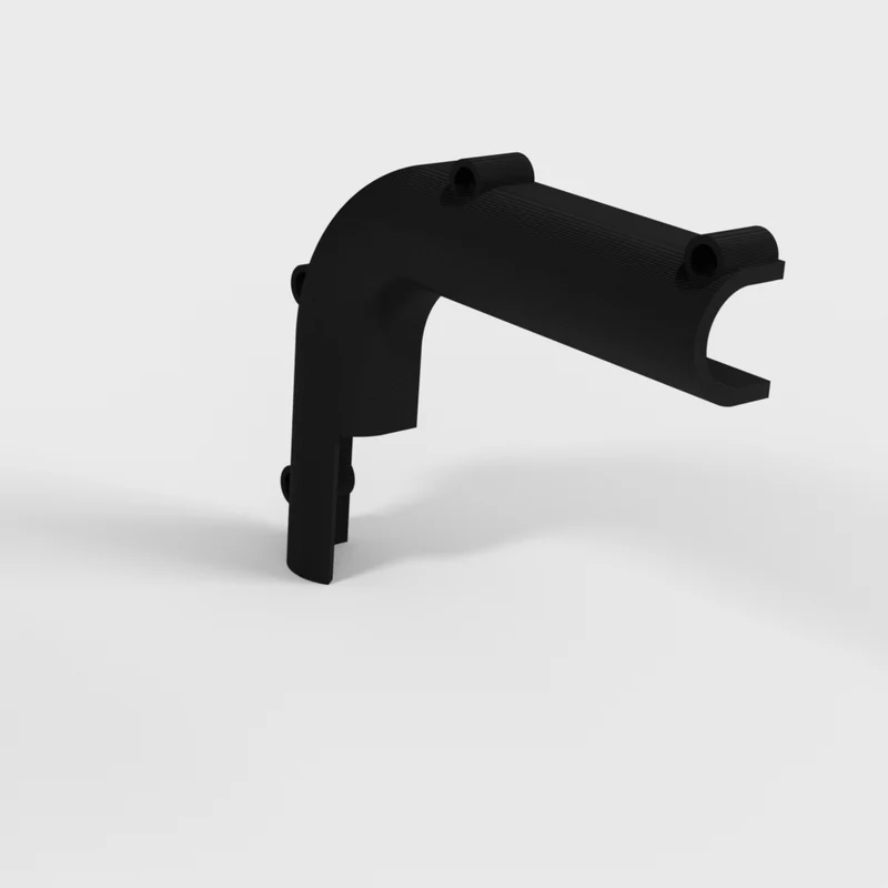 Goulotte de câbles pour montage d'extrudeuse BMG