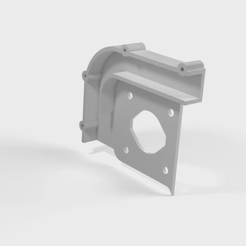 Goulotte de câbles pour montage d'extrudeuse BMG