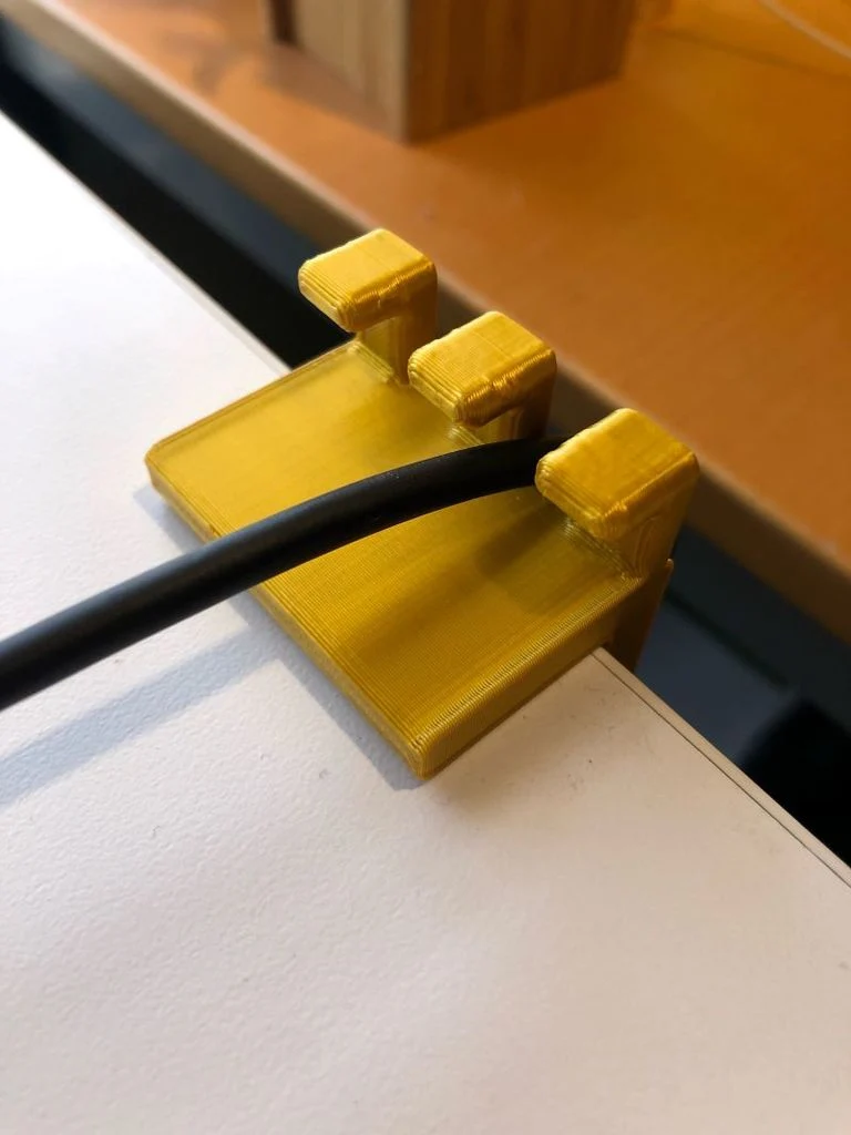 Support de câble de 30 mm pour 2 fils