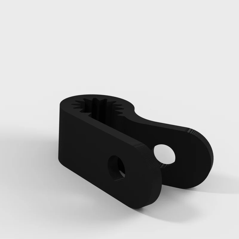 Presse-étoupe pour profilés d'extrusion 2020 avec trou de vis M4