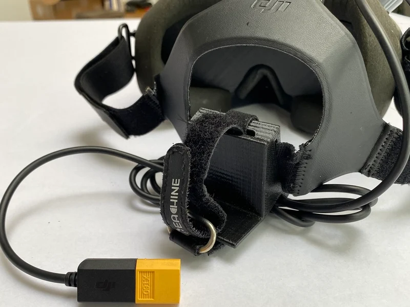 Support de batterie DJI Goggles v2 pour bandeau