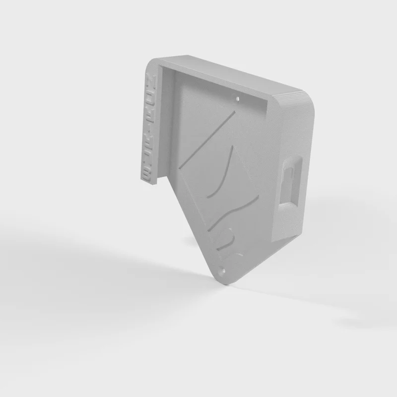 Support mural pour chargeur Sur-Ron (câble noir) avec support de prise en option