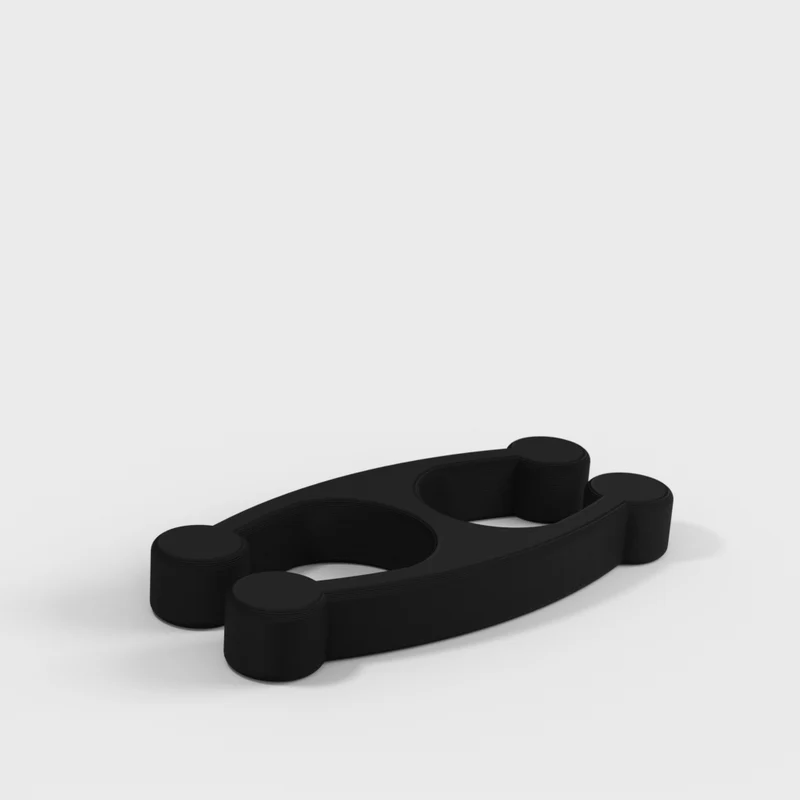 Support et enrouleur de câble USB compact