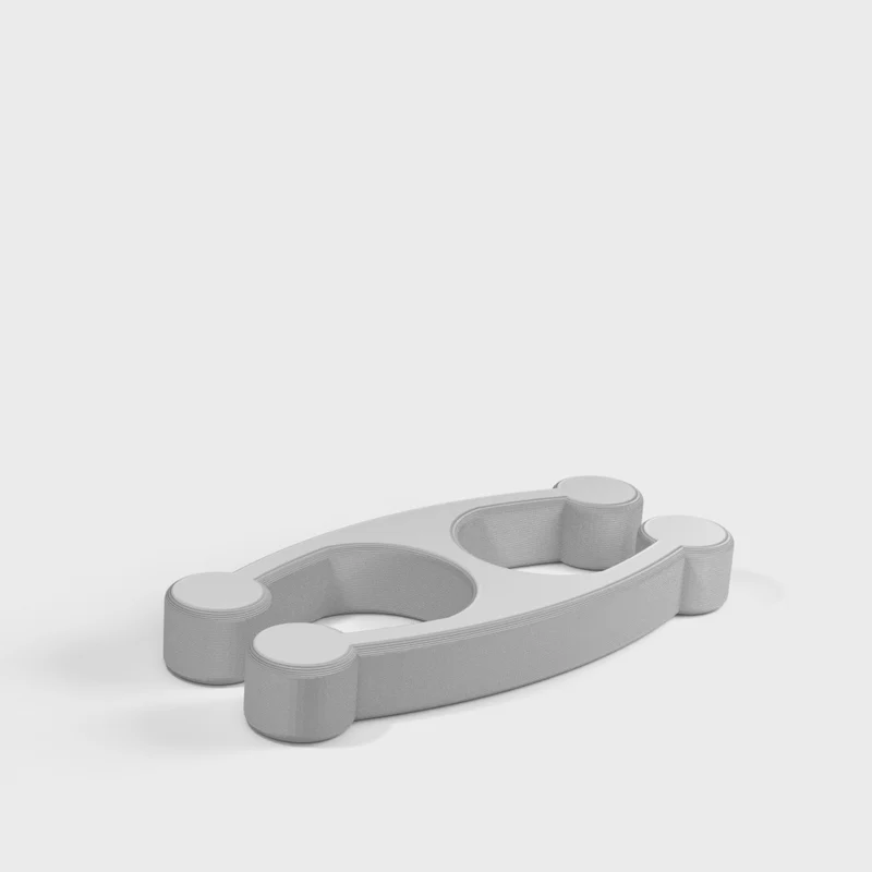 Support et enrouleur de câble USB compact