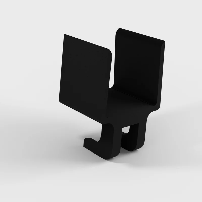 Support de câble de bureau pour chargeur Samsung USB-C - Conception à clip pour pieds de table de 15,2 mm