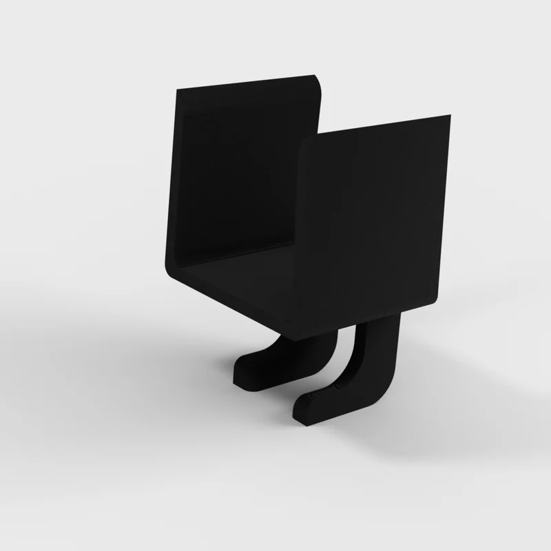 Support de câble de bureau pour chargeur Samsung USB-C - Conception à clip pour pieds de table de 15,2 mm