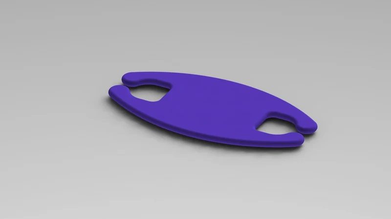 Support de câble simple, 2 mm
