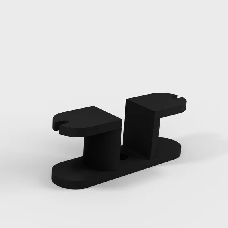 Organisateur de câbles pour bureau - Support de câble flexible
