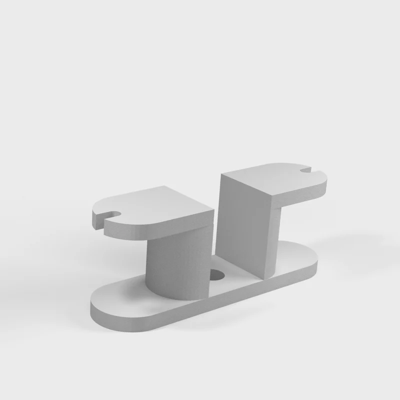 Organisateur de câbles pour bureau - Support de câble flexible