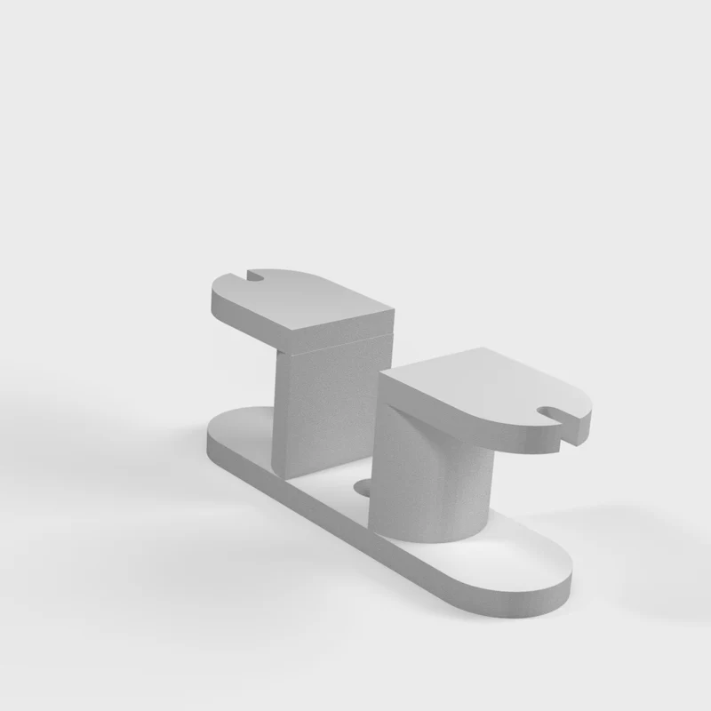 Organisateur de câbles pour bureau - Support de câble flexible