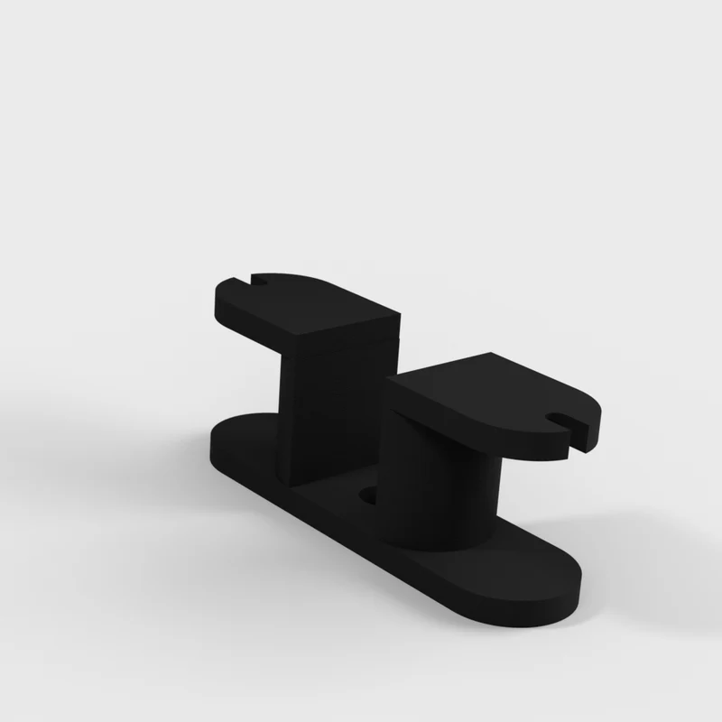 Organisateur de câbles pour bureau - Support de câble flexible