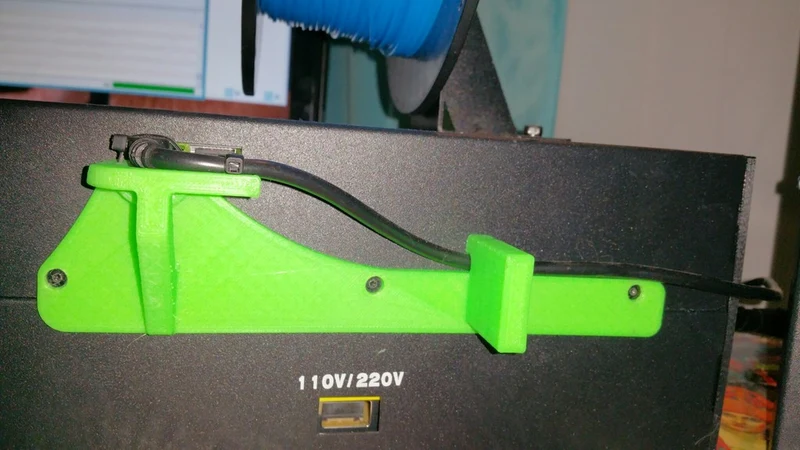 Décharge de traction de câble USB et porte-bobine pour Duplicator i3