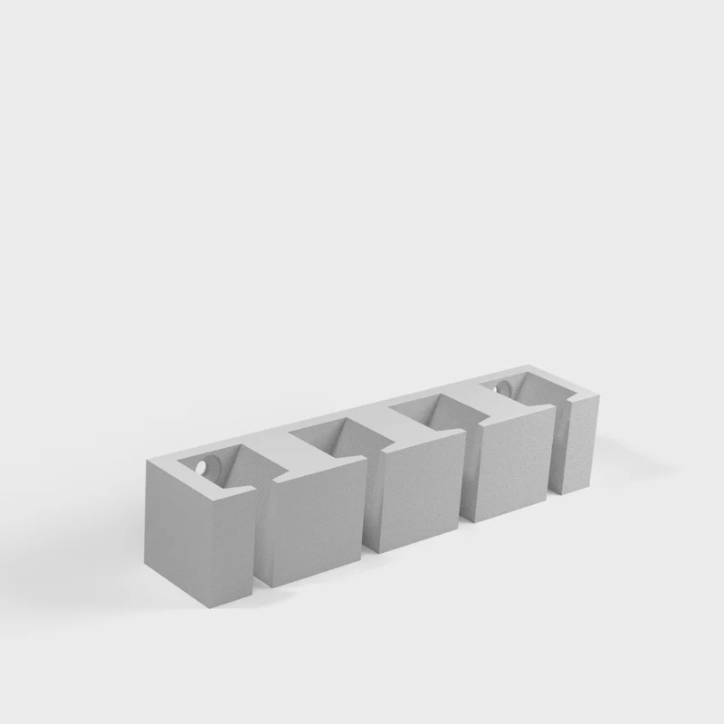 Organisateur de câbles pratique pour table de chevet et bureau