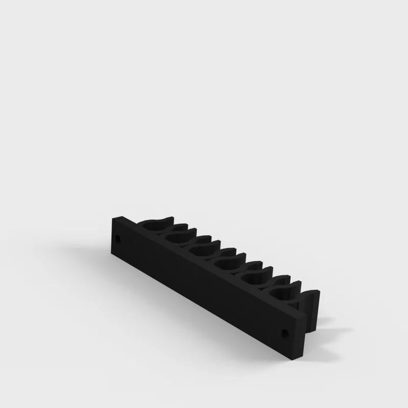 Serre-câble pour organiser 11 câbles