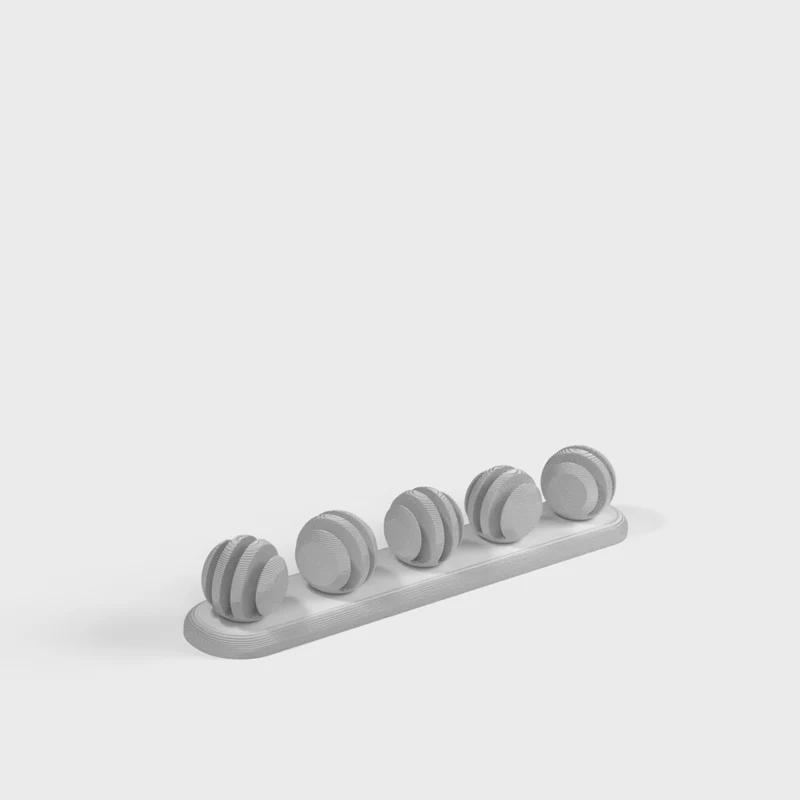 Support de câble USB en forme de cuillère à miel